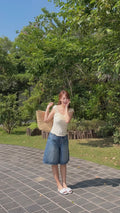 Ruched Tie Top