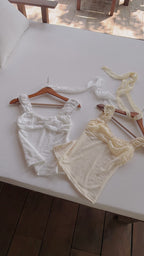 Ruched Tie Top