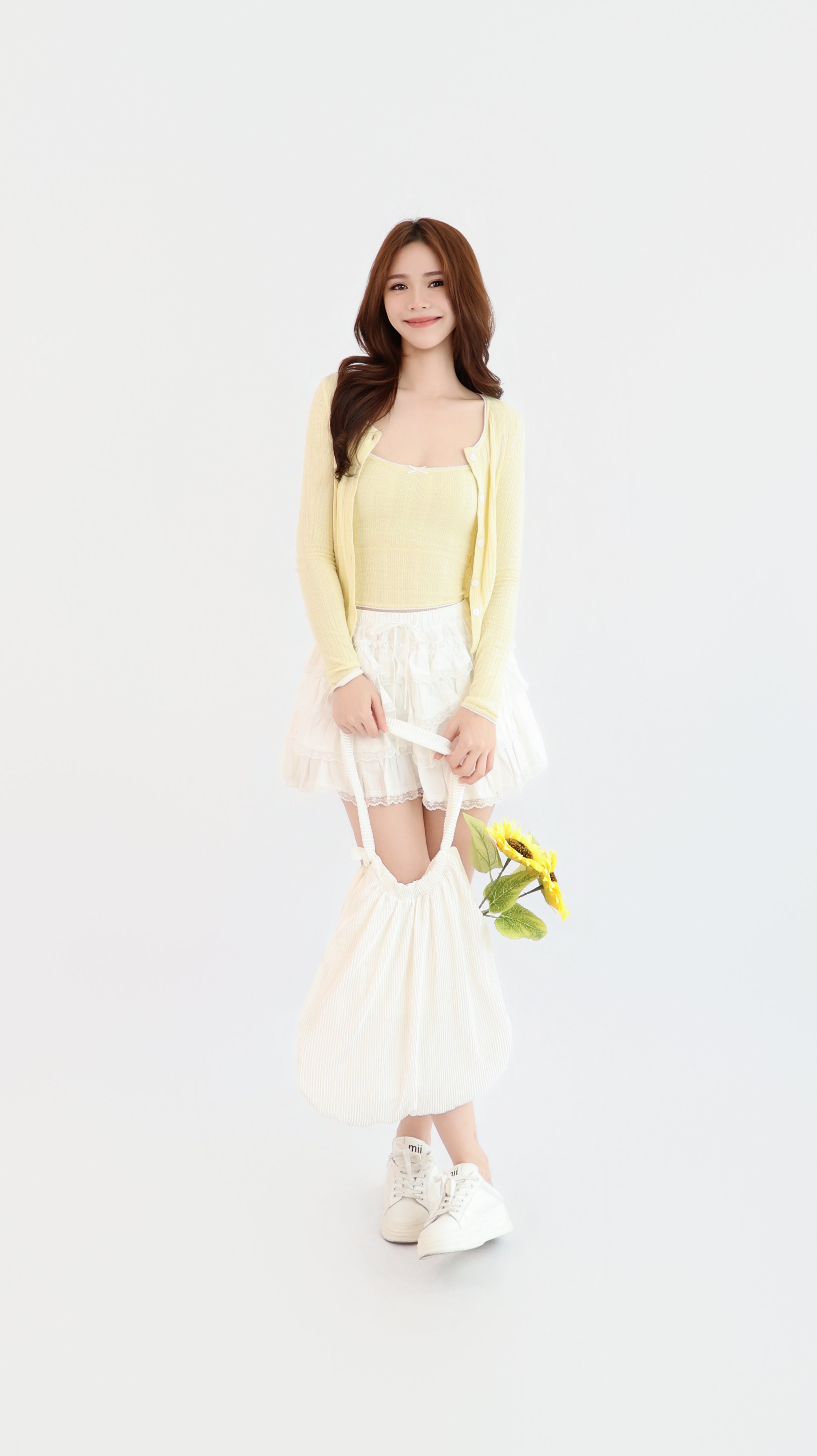 SINGLET + CARDIGAN SET