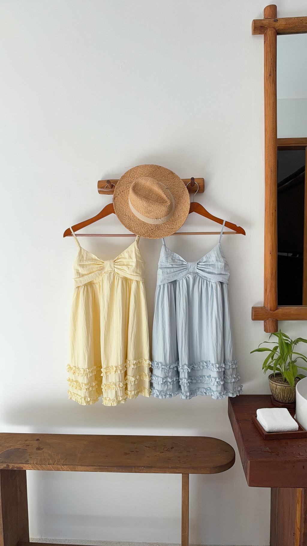 Ruffle Mini Dress