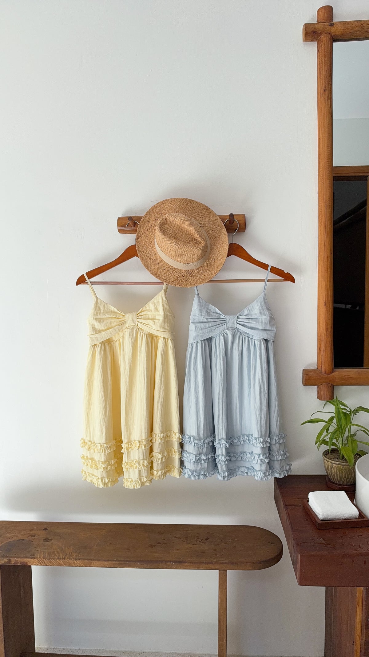 Ruffle Mini Dress